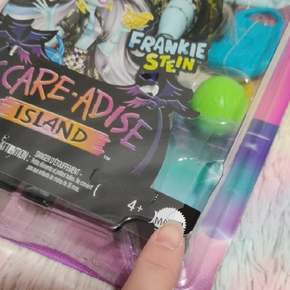 (#13) New Monster High Frankie Stein Doll Box Has Wear Never Removed